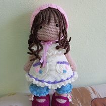 Mi primer muñeca romantica. Amigurumi, Arts, Crafts, Fiber Arts, Textile Design, To, and Design project by higekkorokun - 08.16.2025