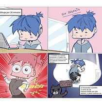 proyecto final de comics. Un projet de B, e dessinée, Illustration traditionnelle, Stor, telling, Narration, Stor , et board de Kunji San - 16.08.2025