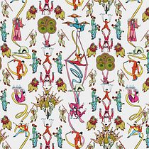 Chinese Circus Pattern. Estampagem, Pattern Design e Ilustração digital projeto de Catarina Garcia - 17.08.2025