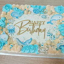 In fondo al mar 🐟🐚. Baking, Buttercream, Edible Art, Food St, ling, Cake Decorating, Cake Design, Cupcakes, DIY, and Sugar Flowers project by daniela_dicandia - 08.21.2025