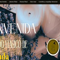 Web portal Govinda _Alquimia y Magia. Un proyecto de Br, ing e Identidad, Diseño gráfico, Diseño para Redes Sociales y Diseño Web de Daiana Micaela Verón - 21.08.2025