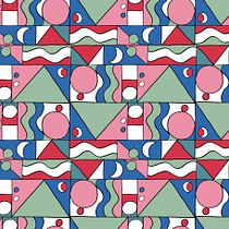 Geometric Motion . % Heather Thudium tarafından hazırlanan Aksesuar Tasarımı, Kostüm Tasarımı, Geleneksel illüstras, on, Moda Tasarımı, Baskı, Desen Tasarımı, Ve Tekstil Baskısı projesi - 08.24.2025