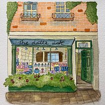 Shop front illustration Ein Projekt aus dem Bereich Architektonische Illustration, Zeichnung, Malerei und Aquarellmalerei von annie_hol - 26.08.2025