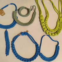 Rope jewellery by Endowu Ein Projekt aus dem Bereich H, werk, Schmuckdesign, Makramee und Textildesign von ania_wilinska - 26.08.2025