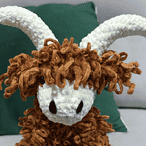 Proyecto de Crochet – Peluche con técnica de bucle. Projekt z dziedziny Amigurumi, Craft, Sz, dełkowanie,  Tkactwo, Wzornictwo tekst, liów i Projektowanie zabawek użytkownika Viviana Campos Romero - 27.08.2025