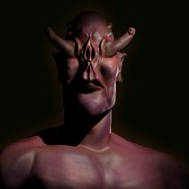 Human Snail. Un projet de 3D, Conception de personnages 3D, Modélisation 3D, Conception de personnages, Illustration numérique, Peinture numérique et Illustration traditionnelle de juan_suarezochoa - 28.08.2025