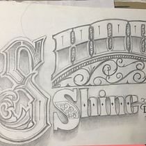 Shoe shine. Un projet de Calligraphie, Lettering numérique, Design graphique, Lettering, Packaging , et Conception d'affiches de sergio josue varela lopez - 28.08.2025