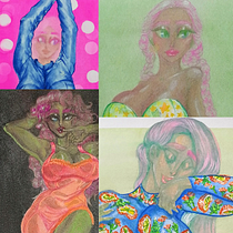 Mi proyecto de mi personalidad cromática. Een project van  Beeldende kunst, Traditionele illustratie, Schilderij, Aquarelschilderen y Kleurentheorie van Paulina Moreno - 29.08.2025