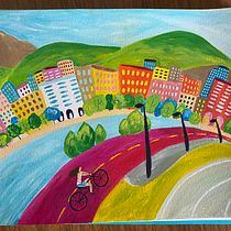 Mi viaje a Rio de Janeiro Ein Projekt aus dem Bereich Skizzenentwurf, Zeichnung, Traditionelle Illustration, Architektonische Illustration, Sketchbook und Gouachemalerei von Dan - 31.08.2025