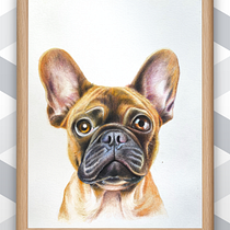 Un bulldog francés Ein Projekt aus dem Bereich Traditionelle Illustration, Naturalistische Illustration und Bleistiftzeichnung von Luis Jordán - 01.09.2025