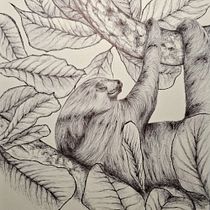 Happily resting. Drawing, and Sketchbook project by ancy_jakovljevic - 09.02.2025