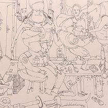 Quarto aleatório. Esboçado, Desenho, Desenho a lápis, Ilustração tradicional, Ilustração com tinta, Pintura em aquarela, e Sketchbook projeto de jalmeidacn - 02.09.2025