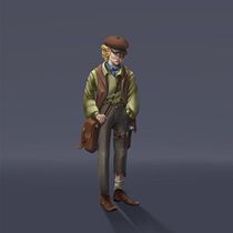 Ray. Concept character design. Ein Projekt aus dem Bereich Design von Figuren, Concept Art, Digitale Zeichnung, Digitale Illustration und Digitale Malerei von Svitlana Hrynchuk - 02.09.2025