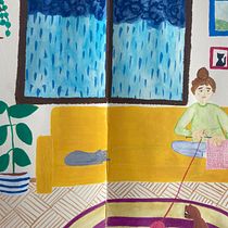My final project for the course "Sketchbook Exercises for Artistic Growth". Desenho, Artes plásticas, Ilustração tradicional, Sketchbook, e Esboçado projeto de Anastasia Papathanaki - 05.09.2025