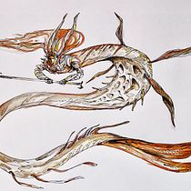 Sketchbook fantástico: Sirena guardián Ein Projekt aus dem Bereich Kreativität, Zeichnung, Traditionelle Illustration und Sketchbook von Walter Conci - 05.09.2025