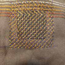 Parches con sashiko. Embroider, Upc, cling, Arts, Crafts, Textile Design, Pattern Design, and Sewing project by maita sagastume - 09.07.2025