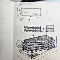 Mixed Use/ Commercial Building Ein Projekt aus dem Bereich Architektonische Illustration, Architektur, Zeichnung, Sketchbook, Skizzenentwurf und Raumgestaltung von Sheila Clarke - 08.09.2025