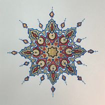 Biomorphic Pattern Design. Drawing, Ink Illustration, Painting, Pattern Design, and Watercolor Painting project by stevenspat - 09.08.2025