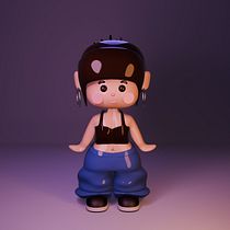 Kawaii. 3D Modeling, Character Design, Digital Illustration, Traditional illustration, and Manga project by andreamirandaitzel - 09.10.2025