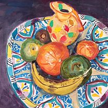 My Project for Gouache Painting: Create Vibrant Work of Art. Un proyecto de Teoría del color, Bellas Artes, Pintura gouache y Pintura de Janet Evans - 11.09.2025