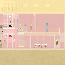 Concept Store Miu Miu. Un proyecto de Arquitectura interior, Diseño de interiores, Interiorismo, Retail Design y Diseño de espacios de almar1128 - 12.09.2025
