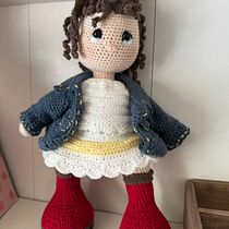 Romantic doll. Een project van Amigurumi, Craft, Haken, Textiel, Textielontwerp y Speelgoedontwerp van scote64 - 12.09.2025