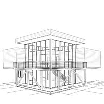 PROYECTO REVIT DOM. 3D, Architecture, Digital Architecture, Interior Architecture, 3D Modeling, and ArchVIZ project by José Alberto Rascón Carrillo - 09.13.2025