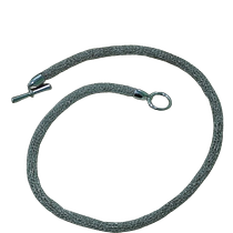 Crochet Wire Necklace – Elegant Minimal Design with Toggle Clasp. Crochê, DIY, Design de moda, Tecido, Design têxtil, e Artesanato projeto de Spyros Stremmenos - 13.09.2025