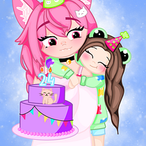 Friend's birthday. Character Design, Digital Drawing, Digital Illustration, and Digital Painting project by cracea_irina - 09.15.2025