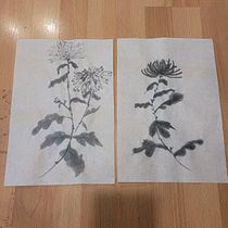 Práctica de Sumi-E. Desenho, Ilustração tradicional, Ilustração com tinta, Artes plásticas, e Pintura projeto de Julieta Worley - 15.09.2025