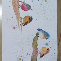Firework Show Ein Projekt aus dem Bereich Traditionelle Illustration, Aquarellmalerei, Realistische Zeichnung und Naturalistische Illustration von Yimi Vargas - 17.09.2025