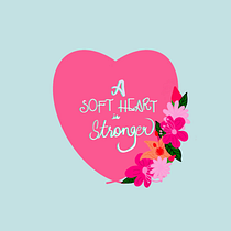 A Soft Heart is Stronger- Calligraphy & Hand Lettering Course Project  Ein Projekt aus dem Bereich Kalligrafie, Digitales Lettering und Instagram von Molly R - 21.09.2025