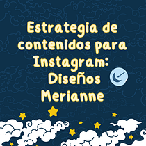 Estrategia de contenidos para Instagram: DISEÑOS MERIANNE . % Merianne Kobayashi tarafından hazırlanan Pazarlama, Sosyal Medya, Dijital Pazarlama, Mobil Pazarlama, Instagram, İletişim & Instagram Pazarlaması projesi - 09.23.2025