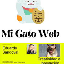 MI Gato Web - Agencia MKT Digital. Een project van Creatieve consultanc,  Design management, Marketing, Digitale marketing y Management En Productiviteit van Eduardo Martin Sandoval Guerrero - 23.09.2025
