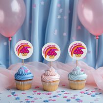 Cupcake toppers ;) Ein Projekt aus dem Bereich Traditionelle Illustration, Vektorillustration und Digitale Illustration von marleen_adams - 24.09.2025