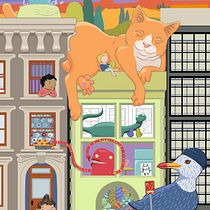 My almost-finished world building project. Projekt z dziedziny Projektowanie postaci, Ilustracje dla dzieci, Ilustracja c, frowa,  R, sunek, Trad, c i jna ilustracja użytkownika Tina Fraughton - 25.09.2025