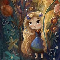 Mundo mágico. Un proyecto de Ilustración infantil, Ilustración digital, Pintura digital y Álbum ilustrado						 de Sveta Pérez - 29.09.2025