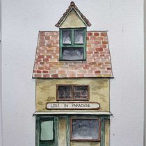 Proyecto para "Ilustración urbana en acuarela: retrata tu ciudad". Un proyecto de Ilustración arquitectónica, Dibujo, Pintura y Pintura a la acuarela de Tami y Cookie Canillas - 01.10.2025