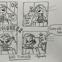 Bad Timing. Comic, Ilustração tradicional, Stor, telling, Narrativa, Stor, e board projeto de Juan Barona - 02.10.2025