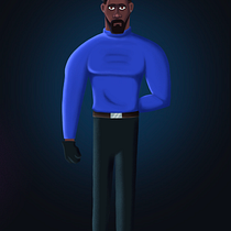 Street hero . % Ruben Mejia tarafından hazırlanan Karakter Tasarımı, Dijital Çizim, Dijital İllüstras, on, Çizim, Geleneksel illüstras, Ve on projesi - 10.02.2025