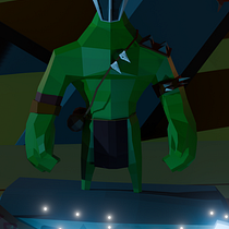 Orko Shaman. Un proyecto de Diseño de personajes 3D, Videojuegos, 3D, Modelado 3D y Diseño de videojuegos de Ivan Herrera Miranda - 03.10.2025