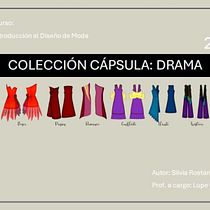 Colección cápsula: Drama. Fashion Design project by Silvia Rostán - 10.06.2025