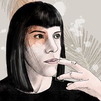 Projet final. Traditional illustration, Vector Illustration, Portrait Drawing, and Digital Illustration project by Sarah Kalman - 10.07.2025