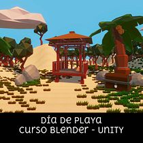 Escenario low poly con Blender y Unity. 3D, and 3D Modeling project by Maitane Gajate Zumalacárregui - 10.08.2025