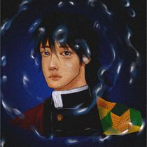 Tomioka portrait. Drawing, Portrait Drawing, Digital Drawing, Traditional illustration, Digital Illustration, and Digital Painting project by vicgomes97 - 10.09.2025