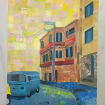 Ladeira Saint Roman está meio diferente.. Acr, lic Painting, Fine Arts, and Painting project by Leonardo Santiago Meyer - 10.09.2025
