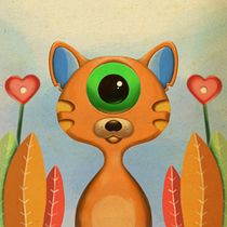 Gatitojo. Desenho digital, Ilustração tradicional, Ilustração digital, e Desenho projeto de Silvina Carmona - 13.10.2025