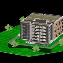 EDIFICIO MULTIFAMILIAR. Un progetto di 3D, Architettura, Architettura digitale, Architettura d'interni, Modellazione 3D e ArchVIZ di belemagurto8 - 15.10.2025