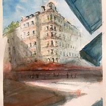 Watercolour study . % Taskeen tarafından hazırlanan Çizim, Sulubo, a Resim, Mimari İllüstras, on, Eskiz defteri, Mürekkep İllüstras, onu, Ve Eskiz çizimi projesi - 10.17.2025