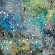 blitzkrieg space bop. Artes plásticas, Pintura, Ilustração tradicional, e Pintura em aquarela projeto de Vivi - 20.10.2025